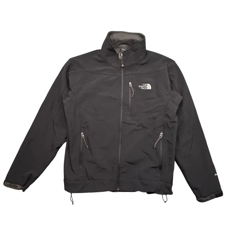 The North Face Apex Bionic Softshell ANA1 Jacket Mens Medium Full Zip Black